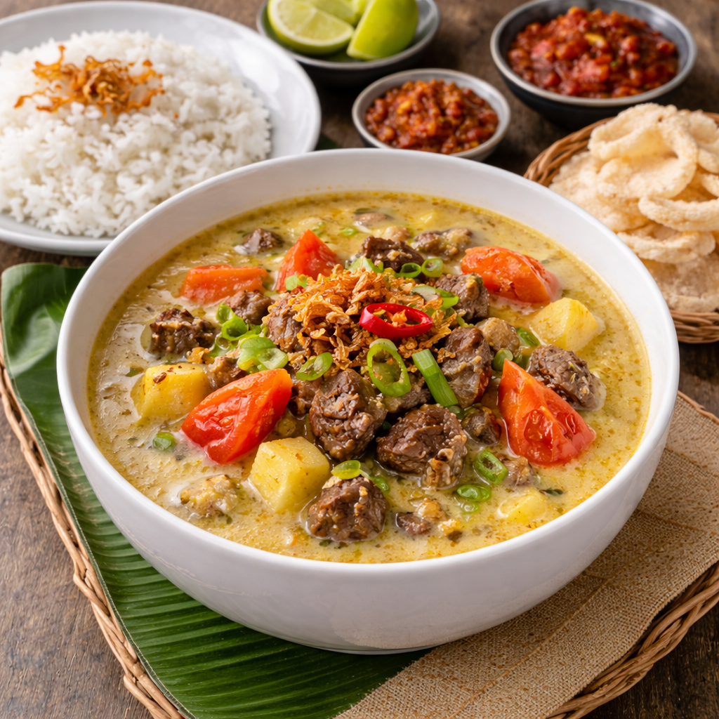 Soto Betawi Komplit Kedai Locale